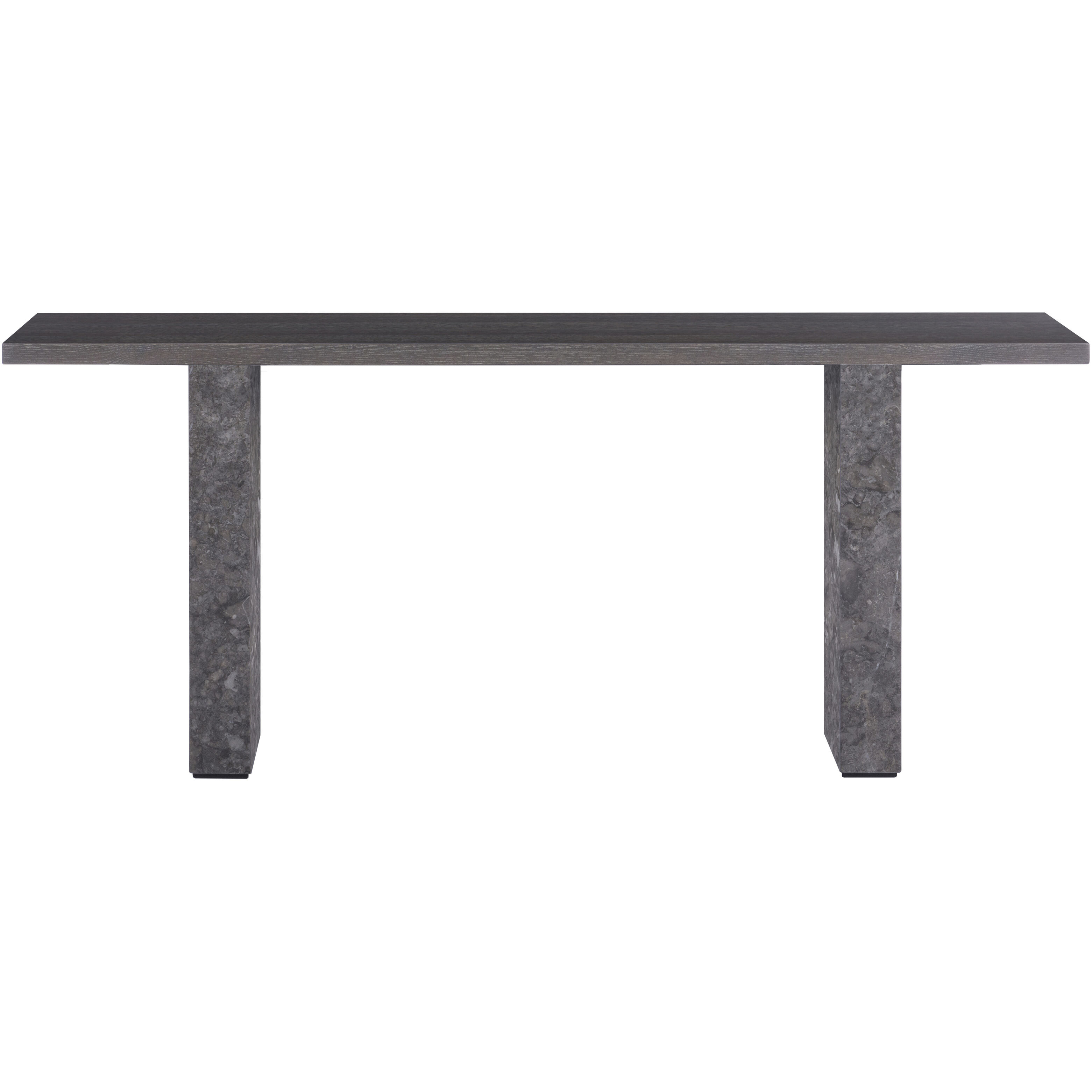 Rebel 71 X 21.75 inch Grey Marble / Charcoal Grey Console Table